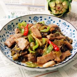 酸菜炒牛肉