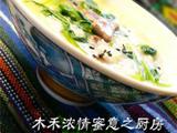 猪肝菠菜粥的做法[图]