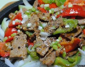 黑胡椒铁板牛肉