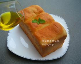 茶籽油黑芝麻吐司