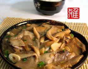 蚝油焖平菇
