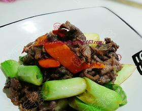葱爆鹿肉
