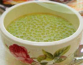 西米椰香抹茶炖蛋