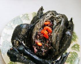 紫米乌鸡饭