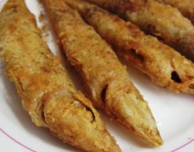 盐酥沙尖鱼