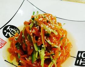 酸辣木瓜丝