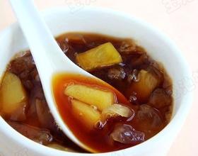 红糖苹果银耳汤