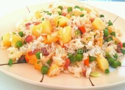 火腿洋芋豆焖饭