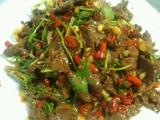 小炒黄牛肉