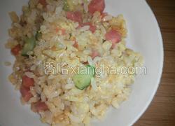 火腿金裹银炒饭