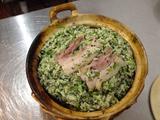 咸肉荠菜青菜炒饭