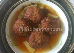 鲁菜四喜丸子