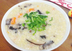 胡萝卜海鲜香菇粥