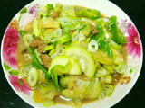 西葫芦炒肉