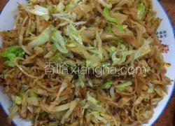 圆白菜炒饼