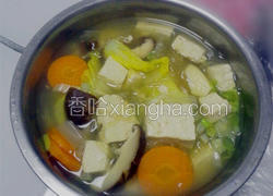 白菜豆腐汤