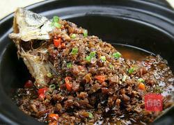外婆菜煮鲫鱼的做法图解5