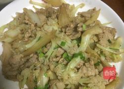 干煸花菜的做法图解4