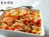 素炒河粉
