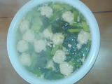 青菜斩肉汤