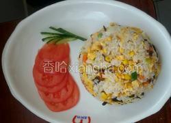 果蔬蛋炒饭