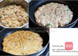 泡菜魔芋虾仁煎饼的做法图解3