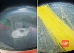 培根起司意大利面的做法图解2