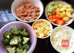 苹果猪肉咖哩饭的做法图解1