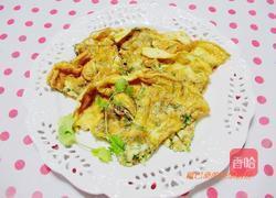 香菜煎蛋的做法图解7