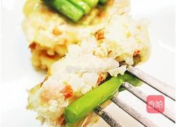 焗烤鲑鱼芦笋堡的做法图解14