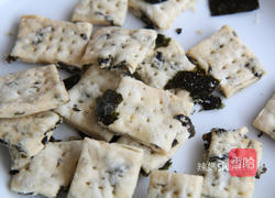 海苔咸饼干的做法图解6