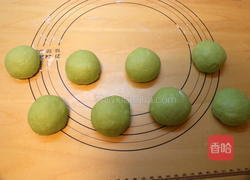 抹茶红豆面包的做法图解7