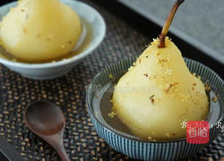 桂花炖梨的做法图解6