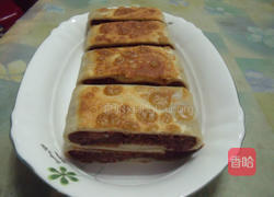豆沙锅饼的做法图解9