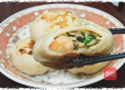 韭菜猪肉虾仁馅饼的做法图解8