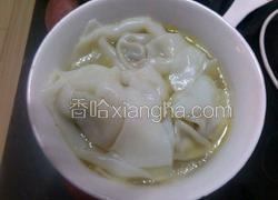 鸡汤荠菜馄饨