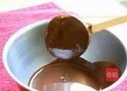巧克力猕猴桃冰棒的做法图解2