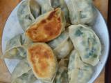 四鲜水晶煎饺。
