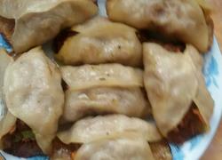 羊肉丁胡萝卜开口锅贴