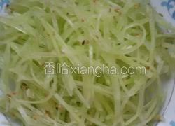 芝麻笋丝。