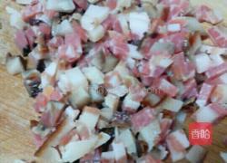 腊肉炒饭的做法图解2