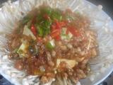 金针菇豉油蒸豆腐
