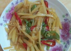 辣椒炒土豆丝
