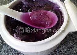 银耳紫薯汤