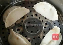 老面肥艽菜蒸饺的做法图解5