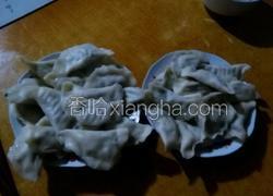 茄子香菜猪肉饺子