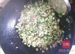空心菜梗炒辣椒肉末的做法图解7