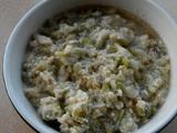 豆面菜粥
