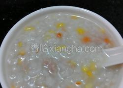 玉米胡萝卜粥