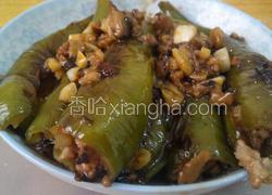 香菇肉酿尖椒